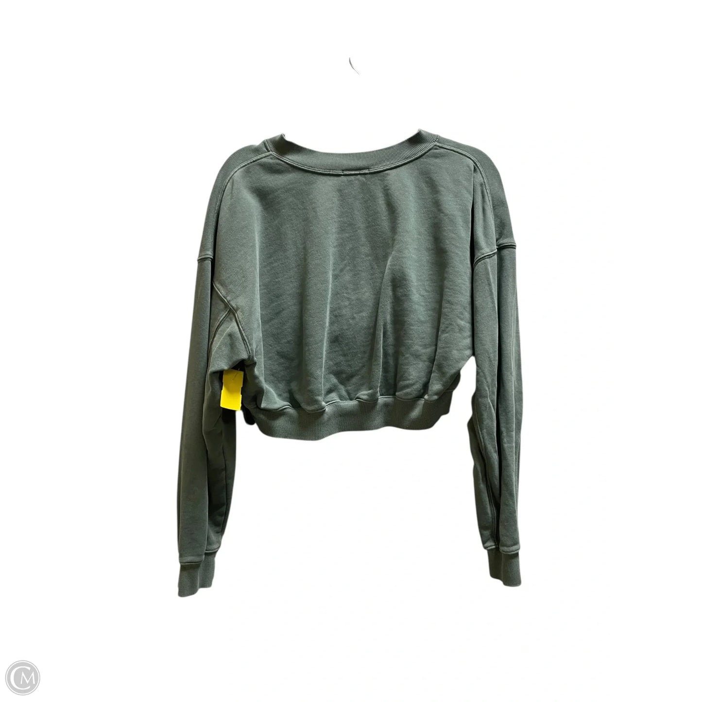 Top Long Sleeve By Aerie In Green, Size: S