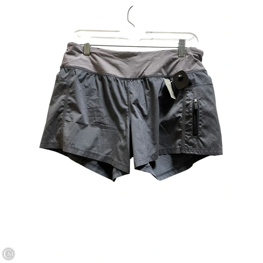 Athletic Shorts By Lululemon In Grey, Size: 8