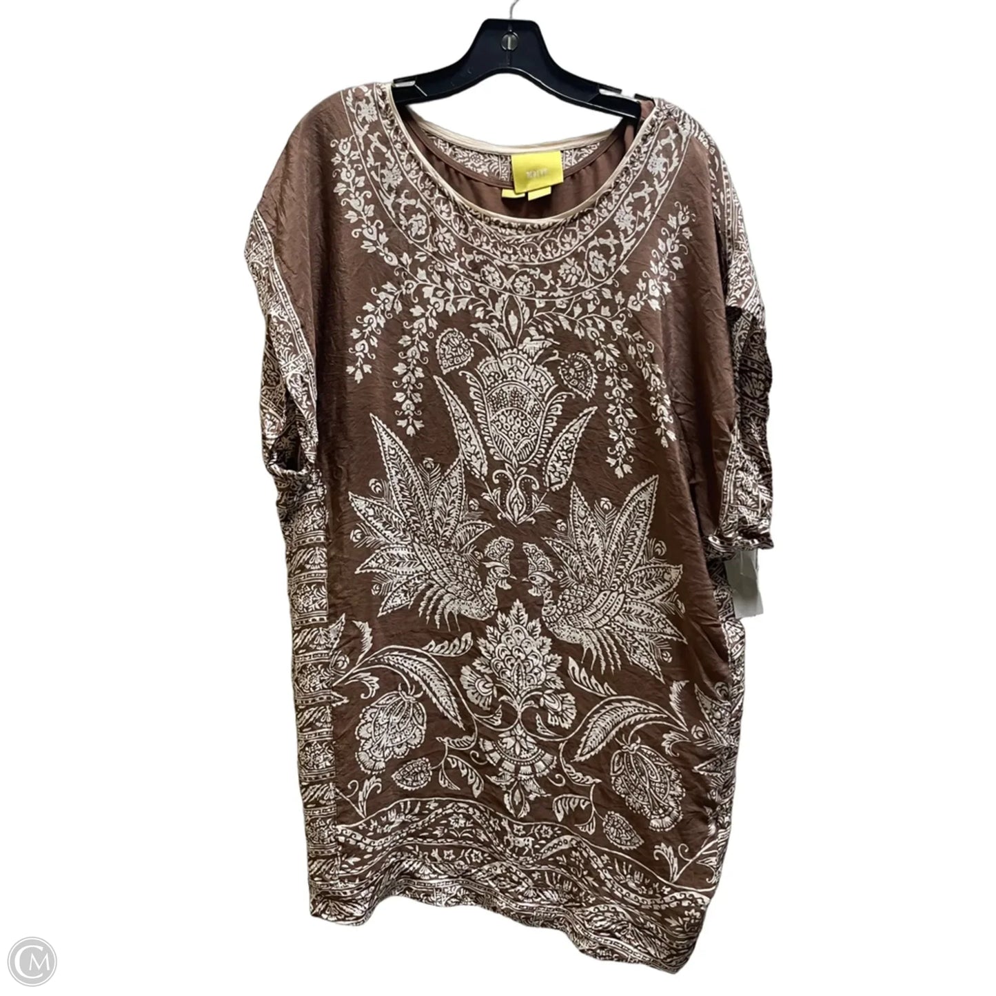 Dress Casual Short By Maeve In Brown, Size: M