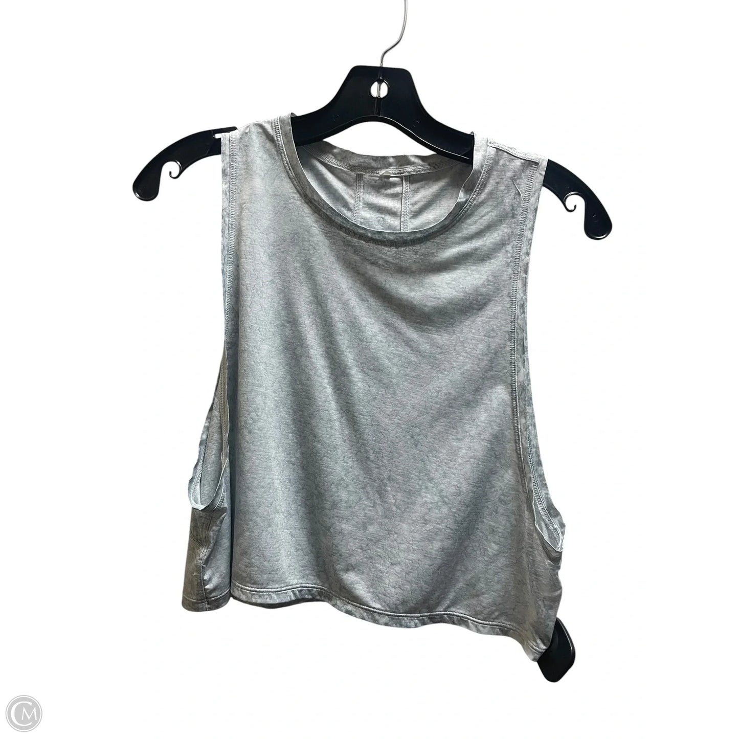 Athletic Tank Top By Lululemon In Grey, Size: S