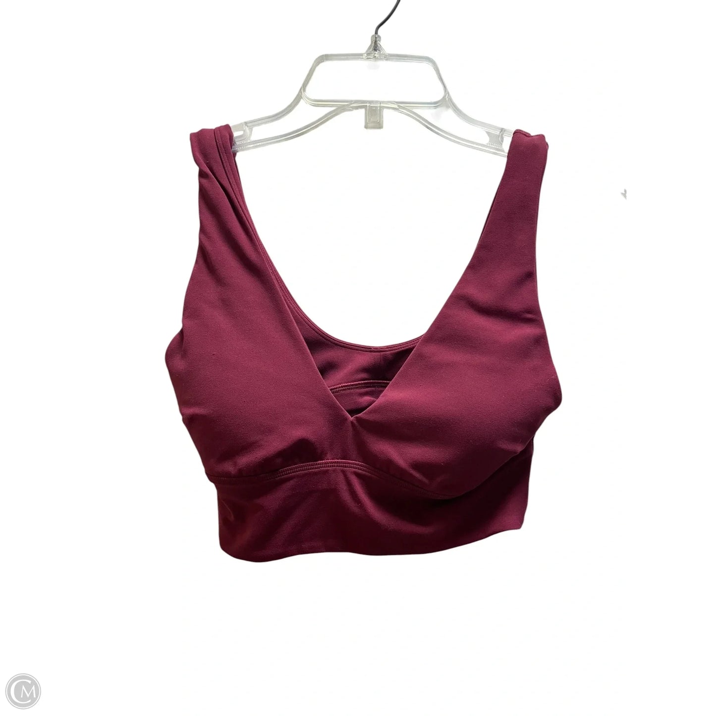Athletic Bra By Lululemon In Red, Size: 4