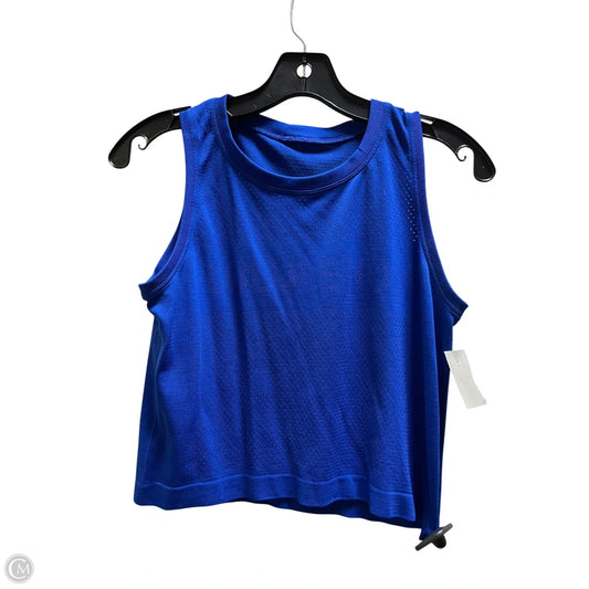 Athletic Tank Top By Lululemon In Blue, Size: S