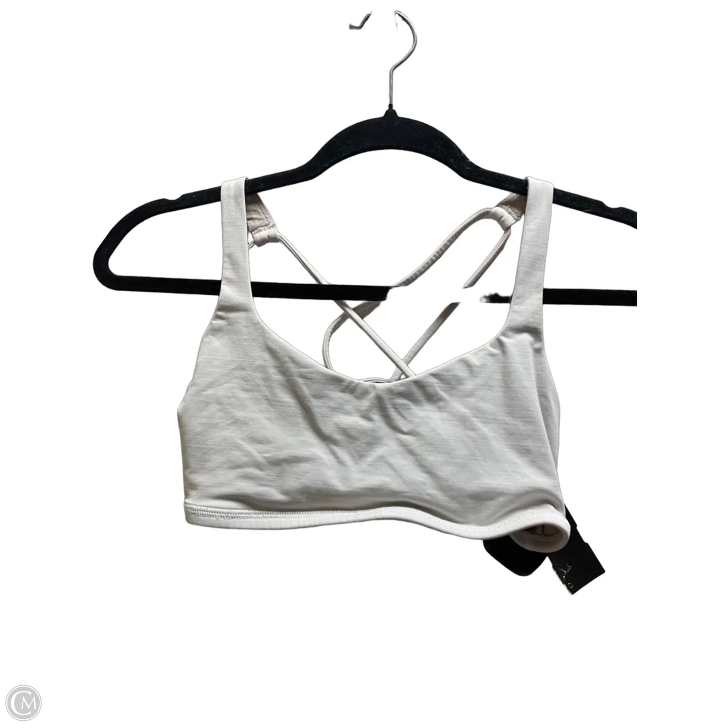 Athletic Bra By Lululemon In White, Size: 4