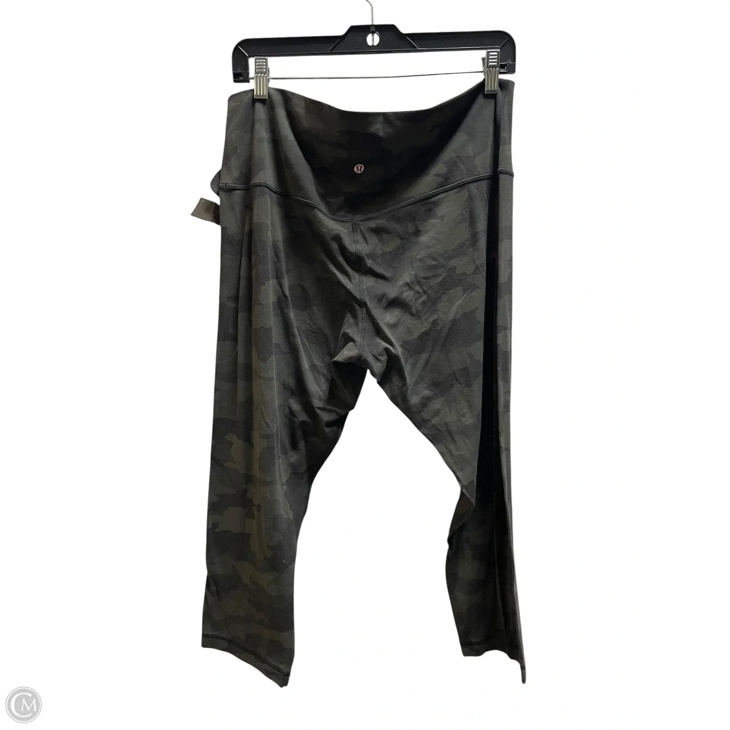 Athletic Leggings By Lululemon In Camouflage Print, Size: 16