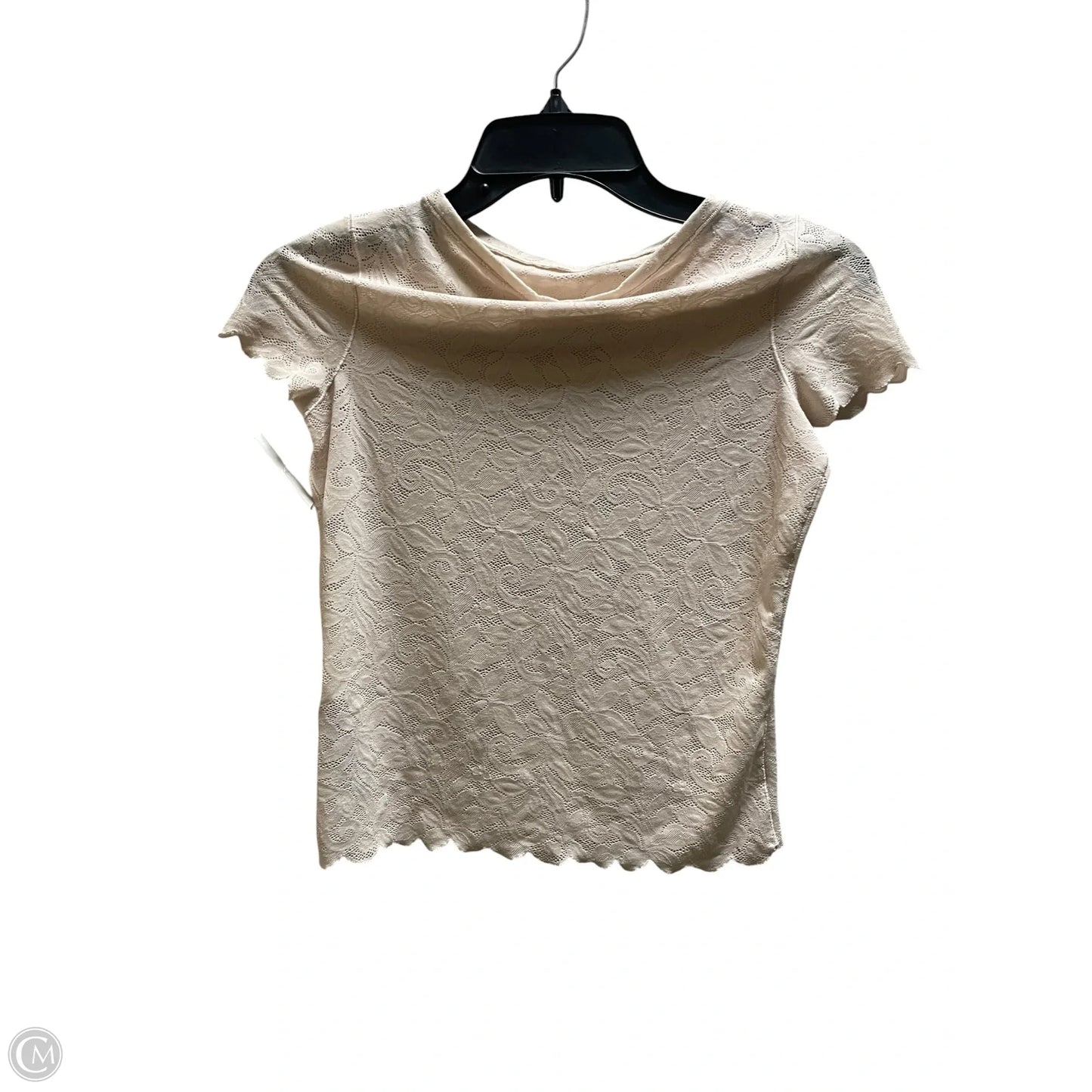 Top Short Sleeve By Savage X Fenty In Beige, Size: S