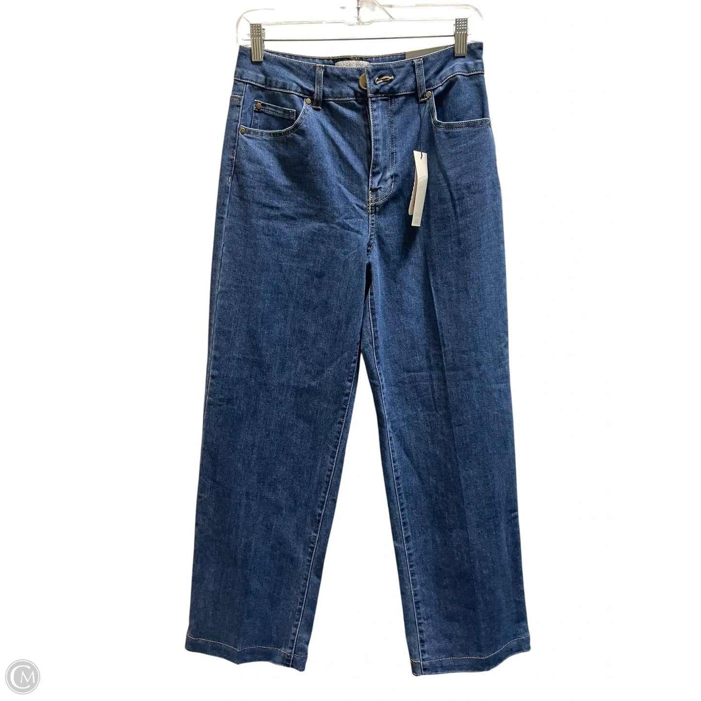 Jeans Straight By Rachel Zoe In Blue Denim, Size: 4