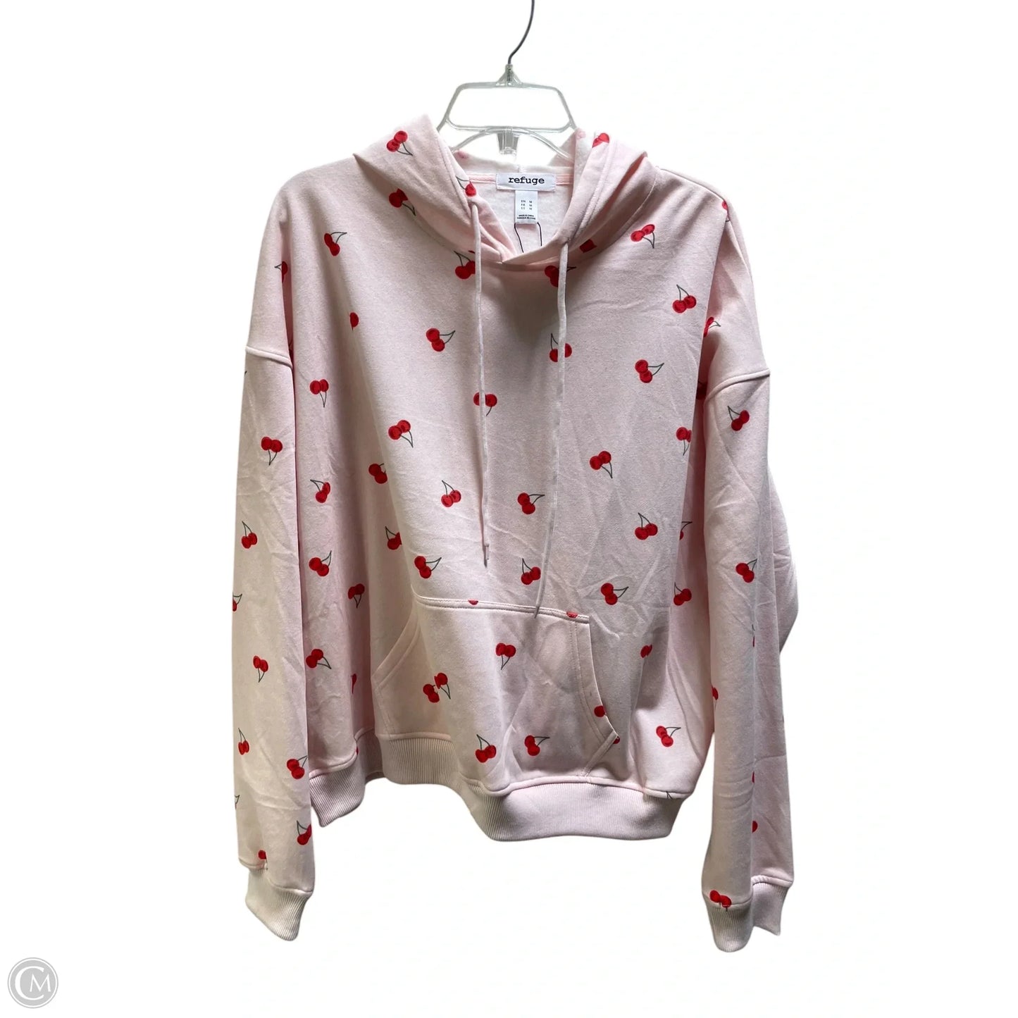Sweatshirt Hoodie By Refuge In Pink, Size: M