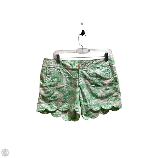 Shorts Designer By Lilly Pulitzer In Green, Size: 4