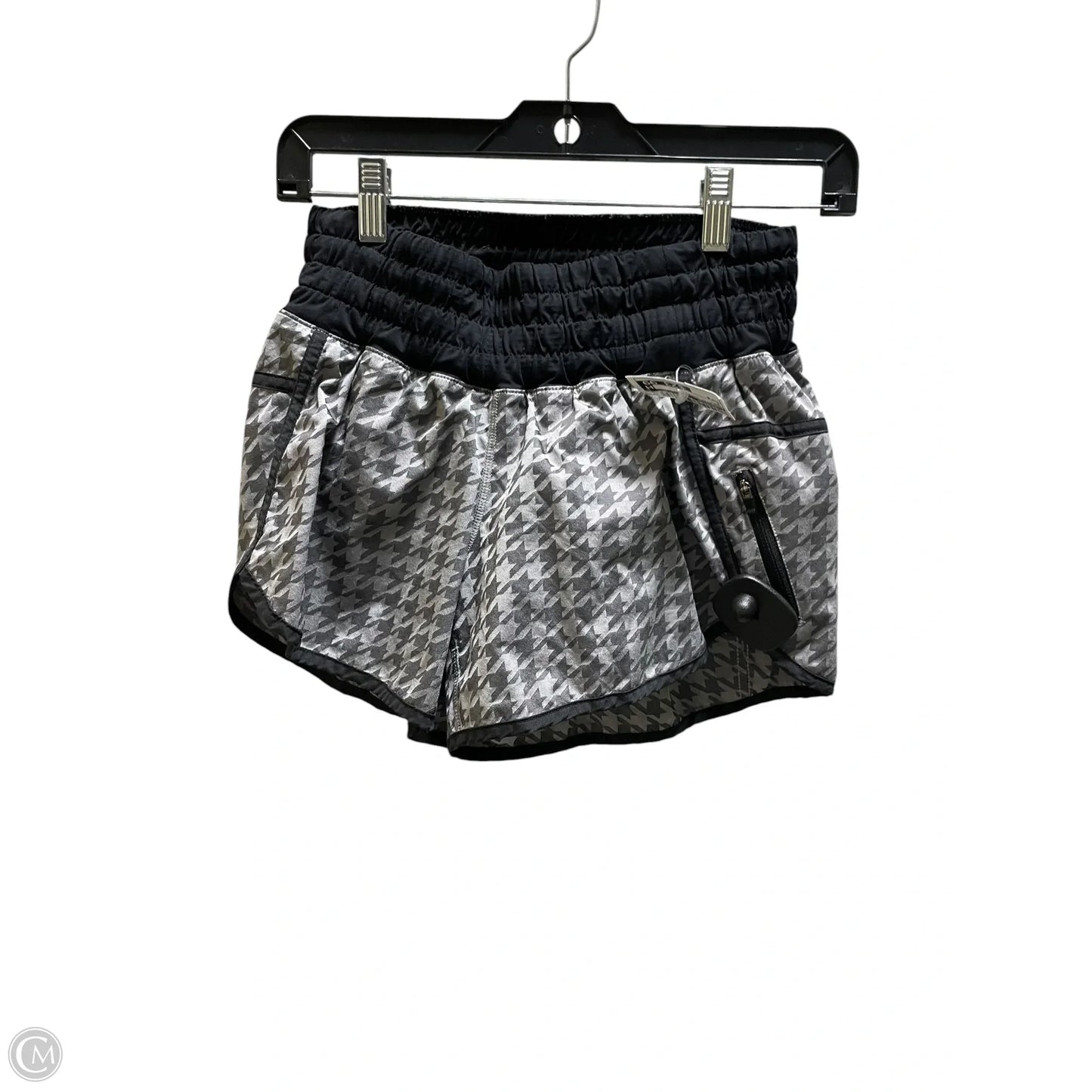 Athletic Shorts By Lululemon In Grey, Size: 6