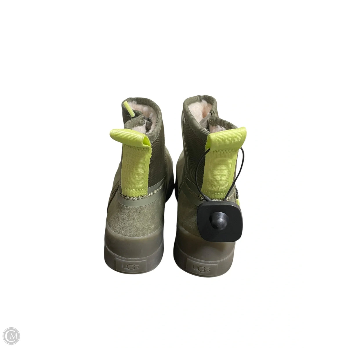 Boots Designer By Ugg In Green, Size: 7