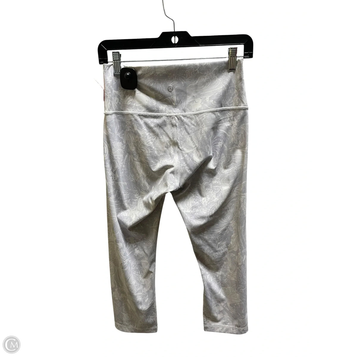 Athletic Leggings By Lululemon In Grey, Size: 8