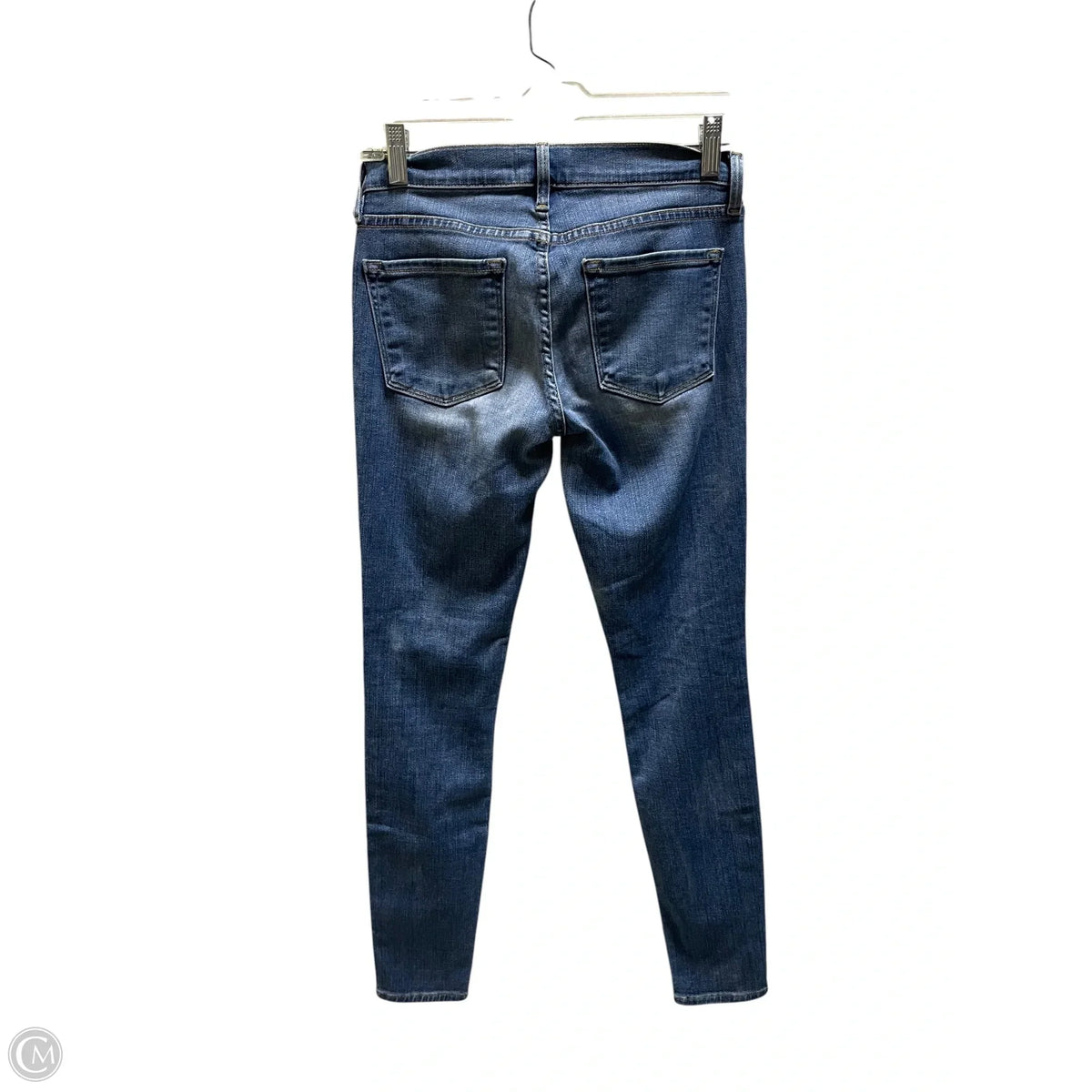 Jeans Skinny By Frame In Blue Denim, Size: 2