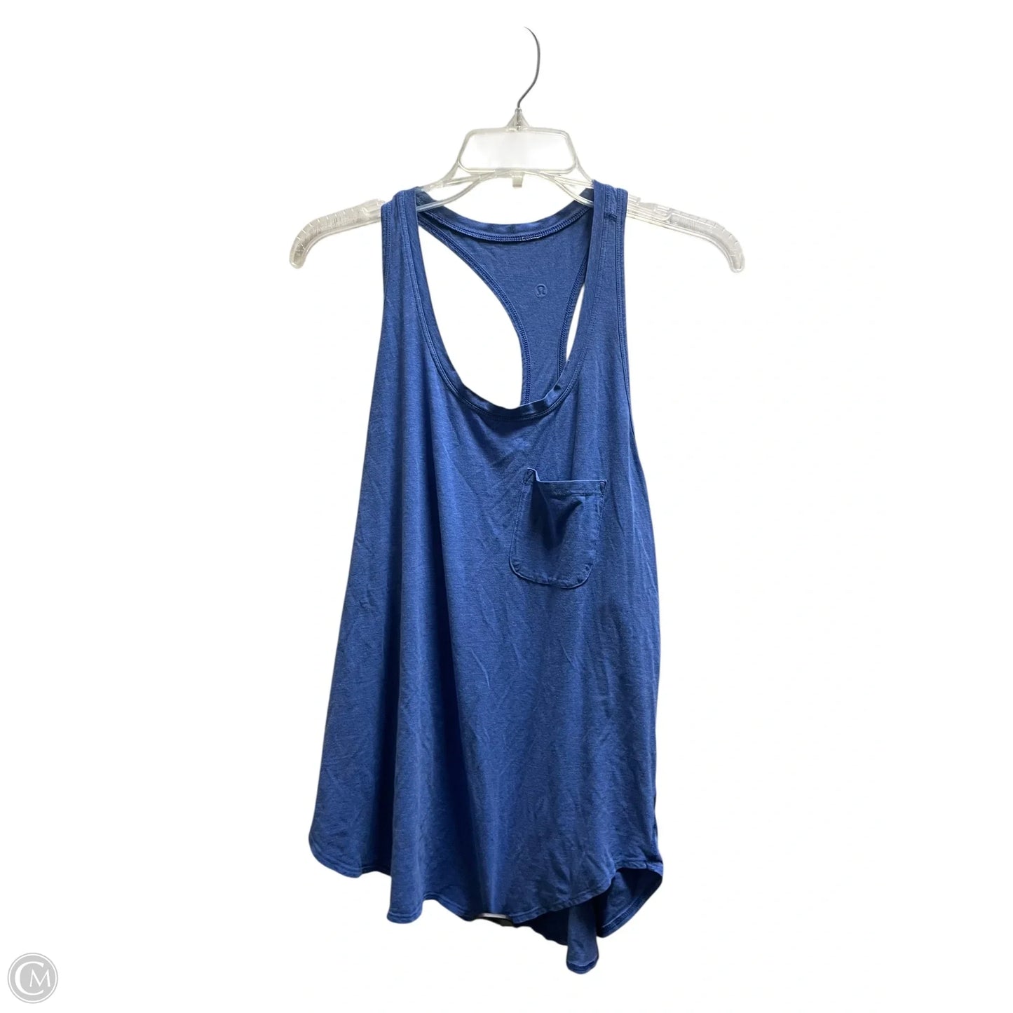 Athletic Tank Top By Lululemon In Blue, Size: M