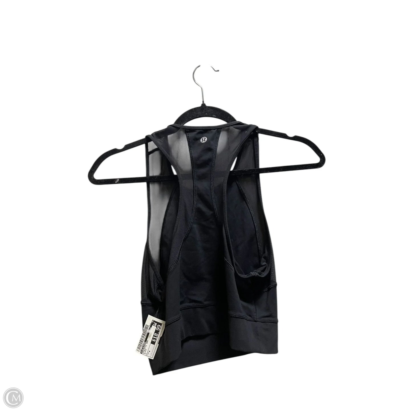 Athletic Bra By Lululemon In Black, Size: 4