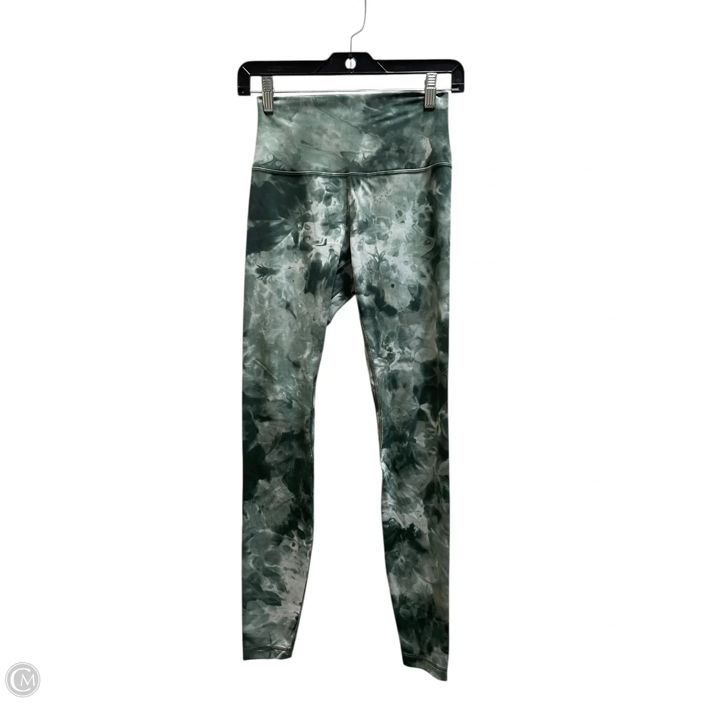 Athletic Leggings By Lululemon In Green, Size: 6