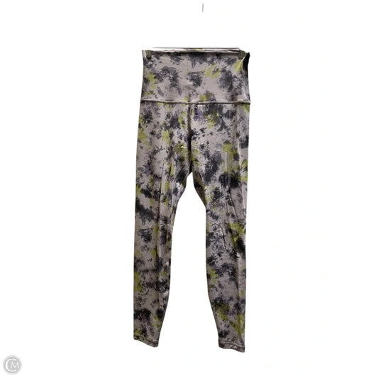 Athletic Leggings By Lululemon In Multi-colored, Size: 6