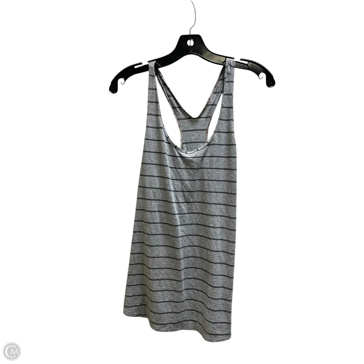 Athletic Tank Top By Lululemon In Grey, Size: 4