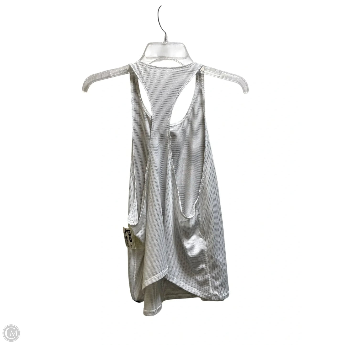 Athletic Tank Top By Lululemon In White, Size: 4