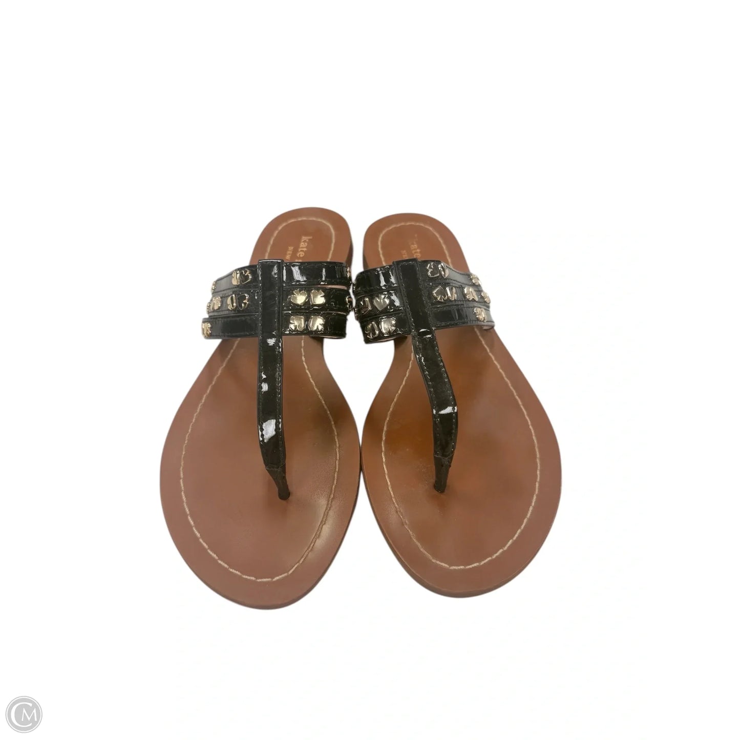 Sandals Designer By Kate Spade In Black, Size: 6