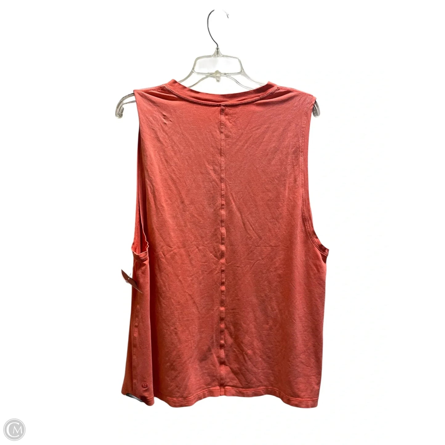 Athletic Tank Top By Lululemon In Pink, Size: 8