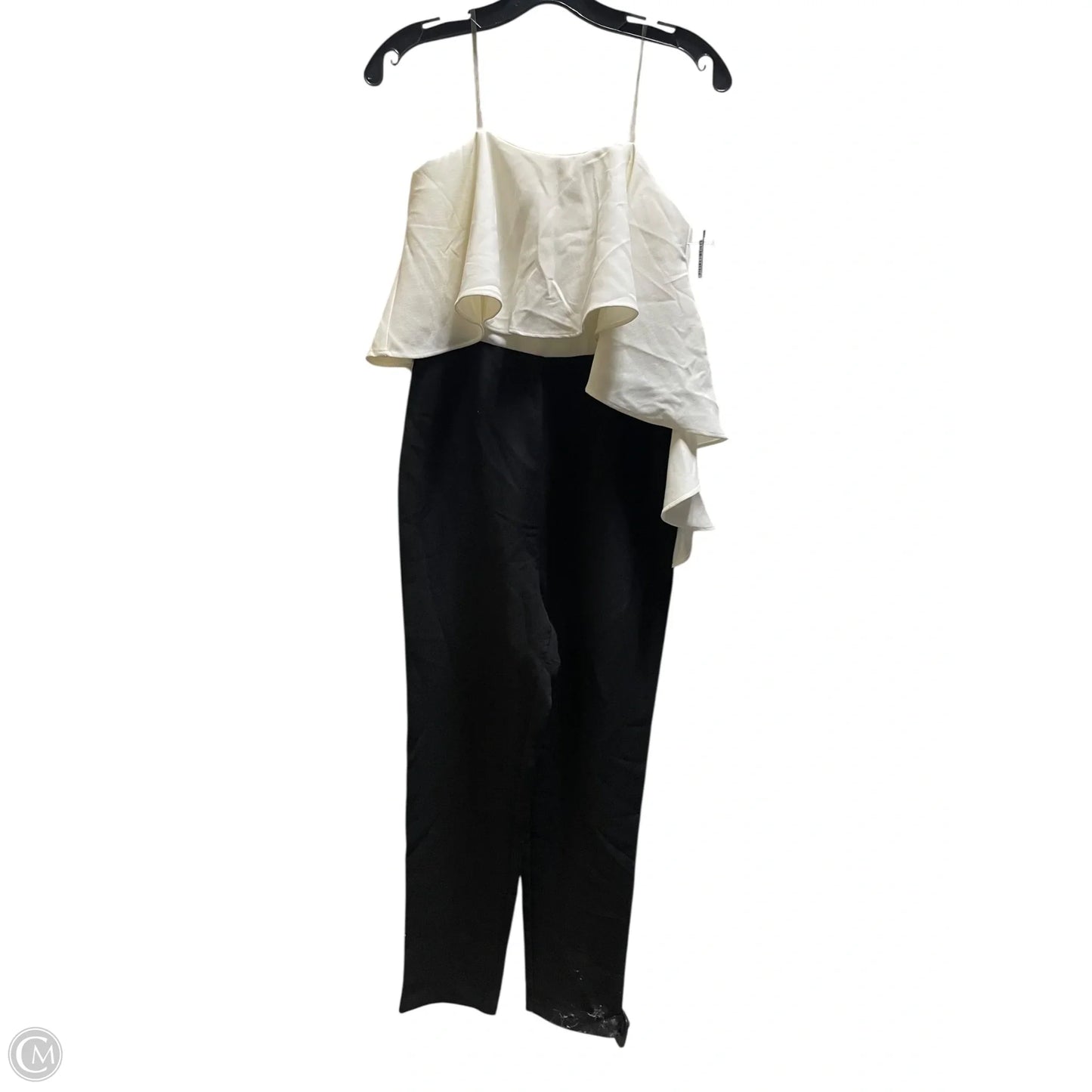 Jumpsuit By Do + Be In Black & Cream, Size: S