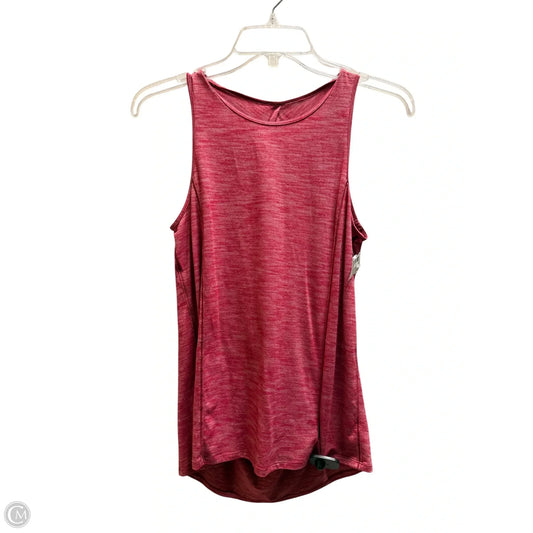 Athletic Tank Top By Lululemon In Red, Size: M