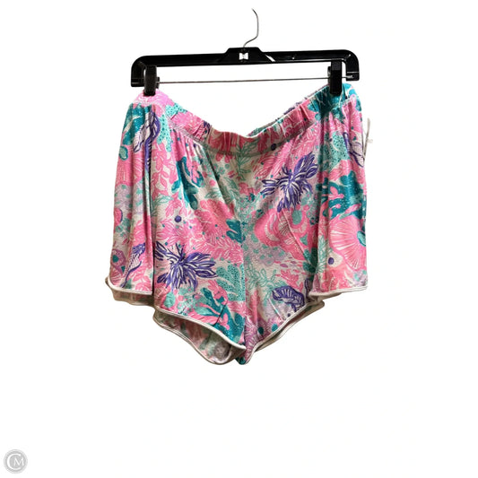 Shorts Designer By Lilly Pulitzer In Multi-colored, Size: 1x
