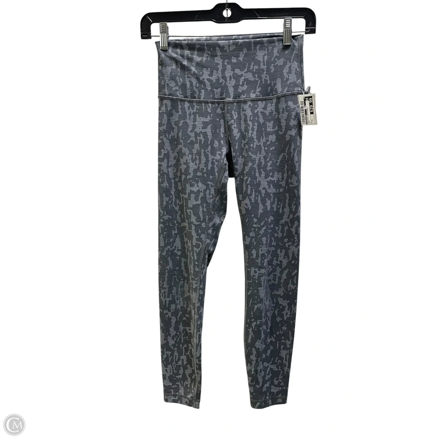 Athletic Leggings By Lululemon In Grey, Size: 4
