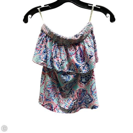 Top Sleeveless Designer By Lilly Pulitzer In Multi-colored, Size: S