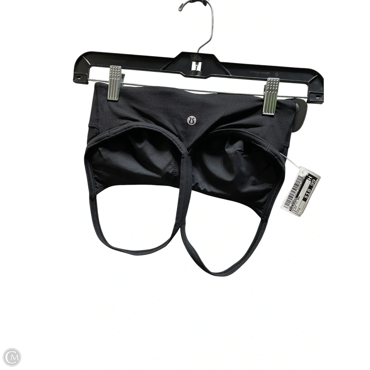 Athletic Bra By Lululemon In Black, Size: 0