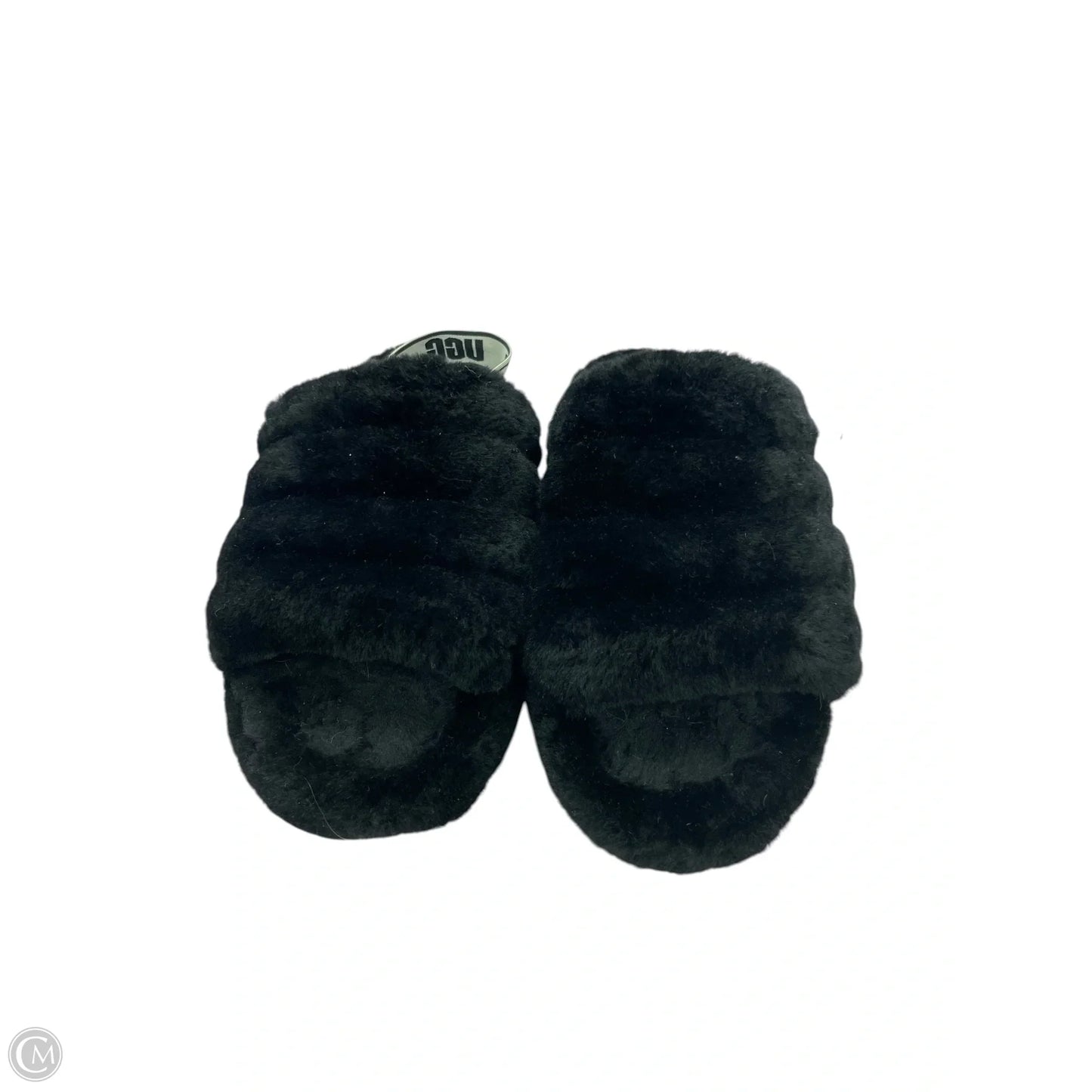 Sandals Designer By Ugg In Black, Size: 6.5