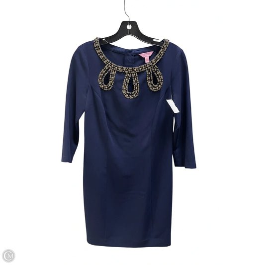 Dress Designer By Lilly Pulitzer In Navy, Size: S