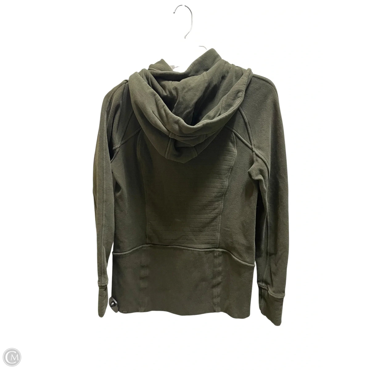 Athletic Jacket By Lululemon In Green, Size: 8