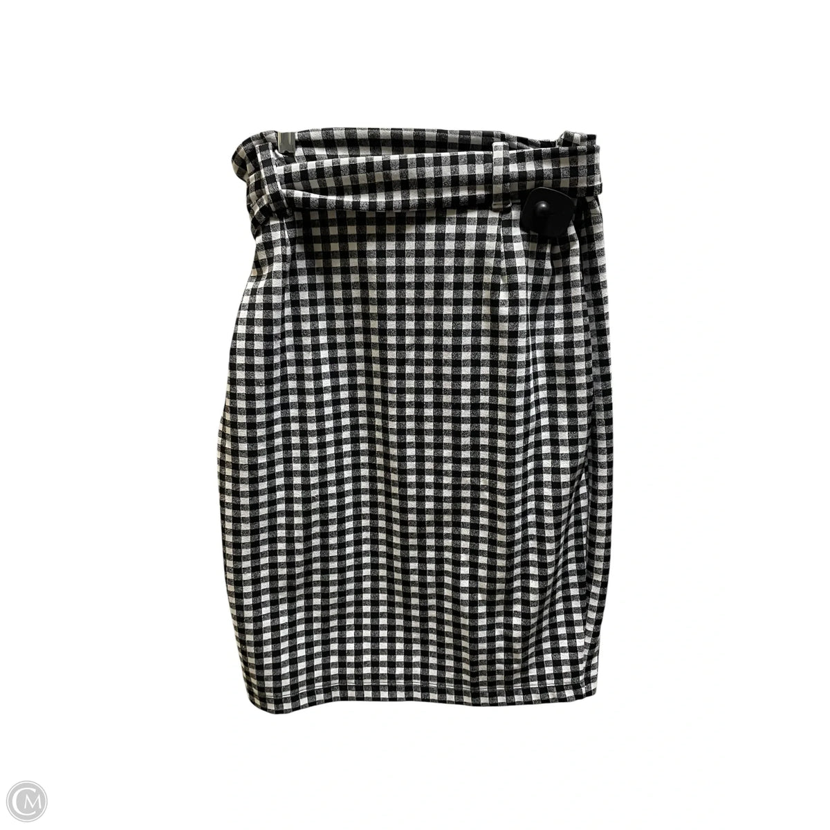 Skirt Midi By Maeve In Checkered Pattern, Size: L