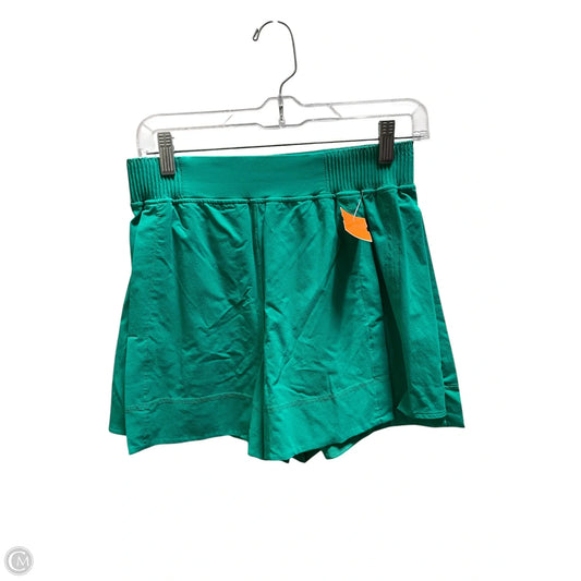 Athletic Shorts By Lululemon In Green, Size: S