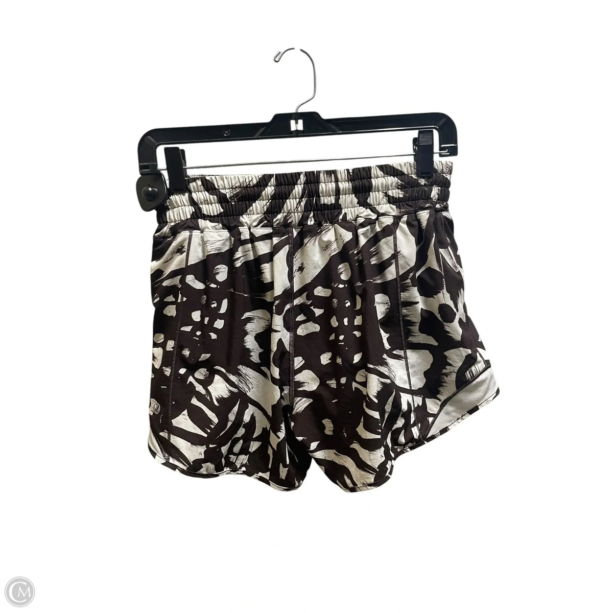 Athletic Shorts By Lululemon In Brown, Size: 6