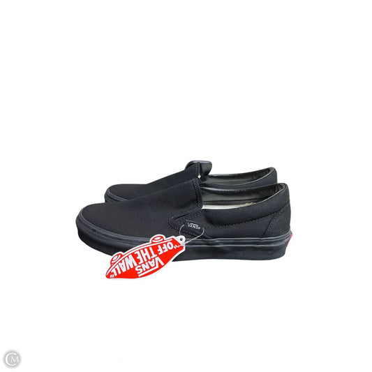 Shoes Sneakers By Vans In Black, Size: 8