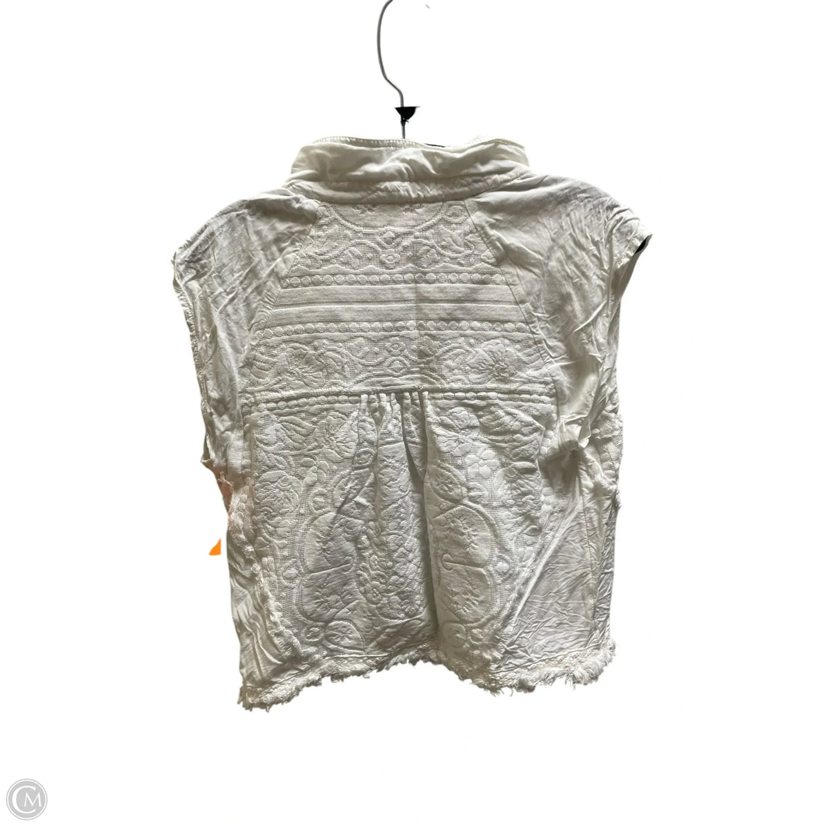 Top Sleeveless By Pilcro In White, Size: M