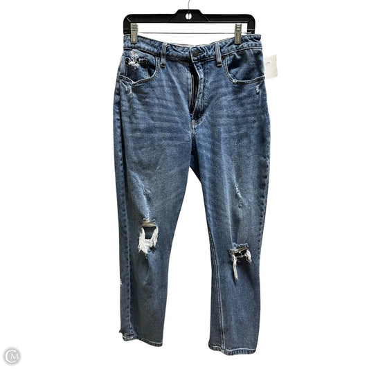 Jeans Straight By Abercrombie And Fitch In Blue, Size: 8