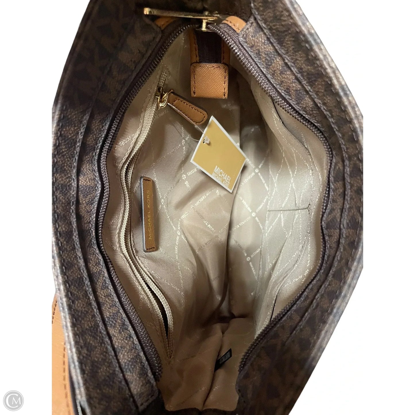 Crossbody Designer By Michael Kors, Size: Medium