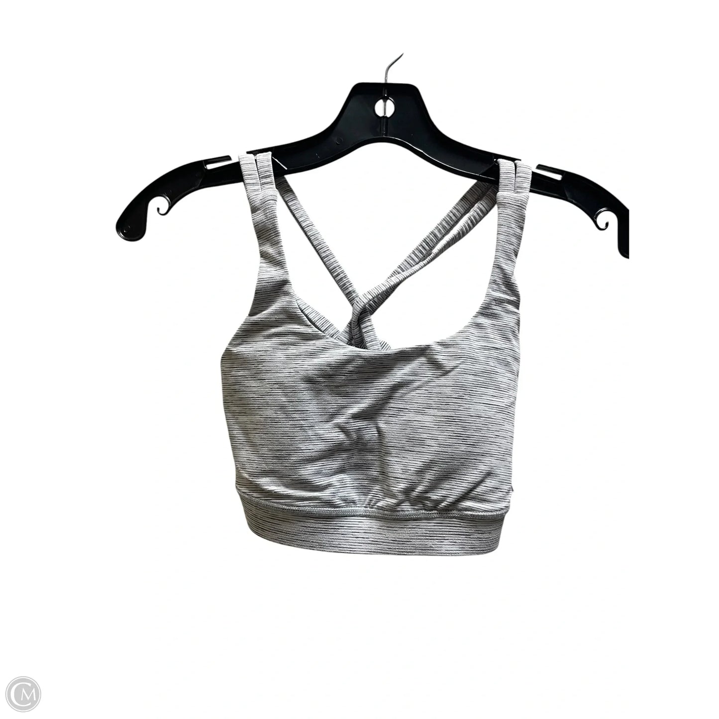 Athletic Bra By Lululemon In Grey, Size: 4