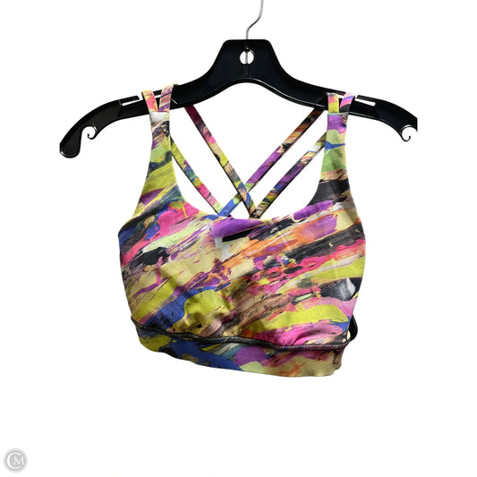 Athletic Bra By Lululemon In Multi-colored, Size: 4