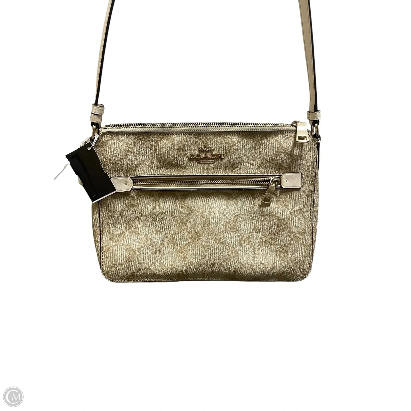Crossbody Designer By Coach, Size: Small