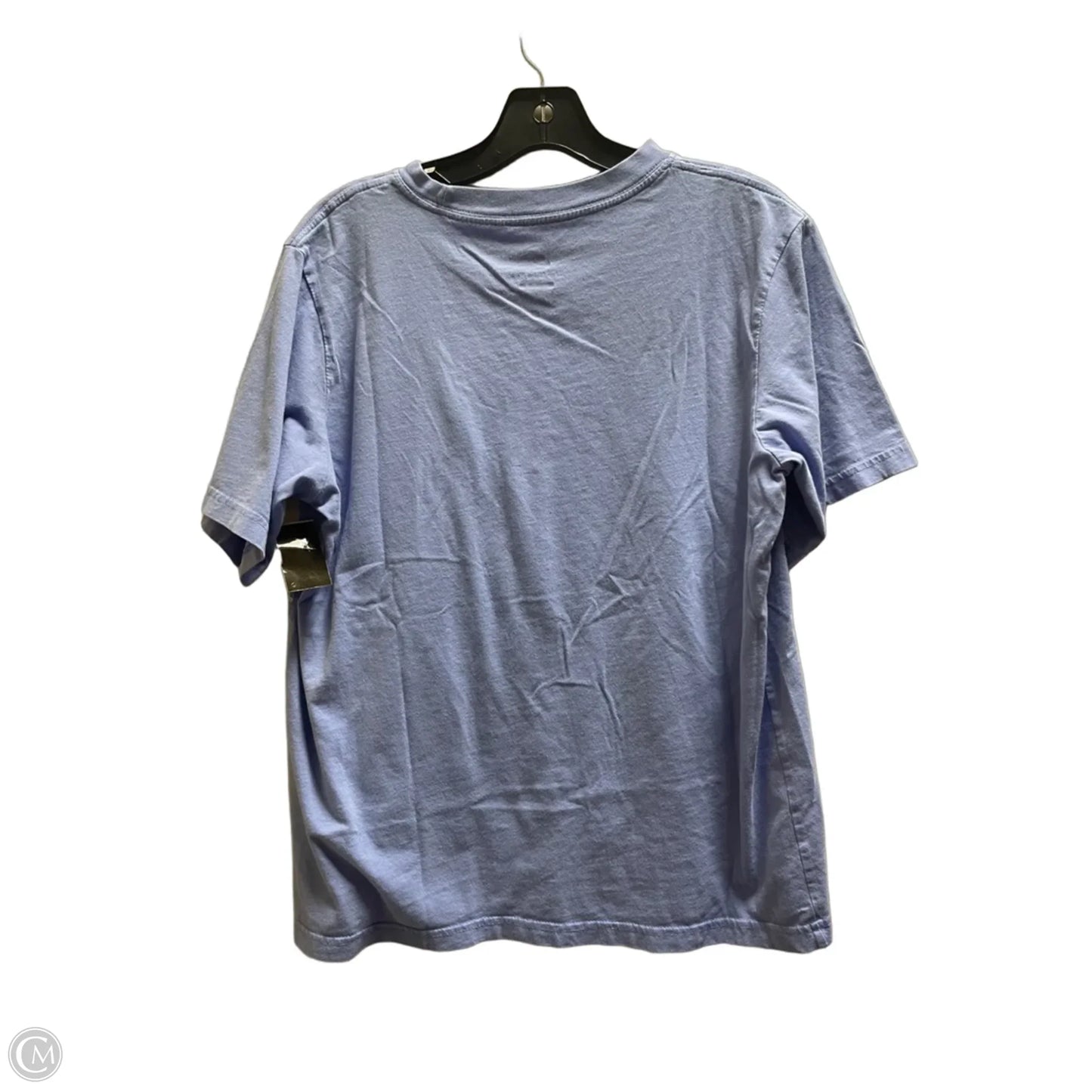 Athletic Top Short Sleeve By Nike Apparel In Blue, Size: S