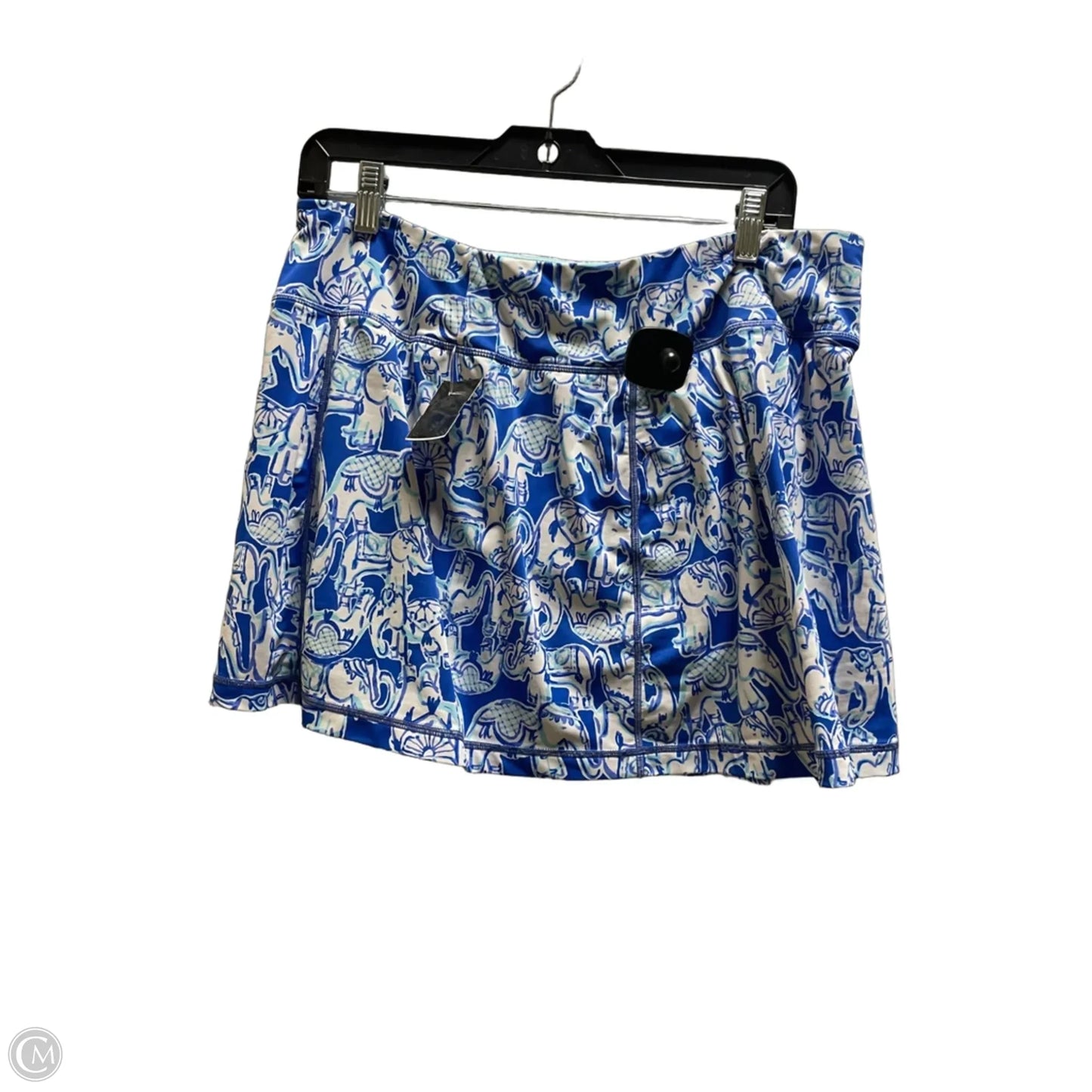 Skort Designer By Lilly Pulitzer In Blue, Size: L