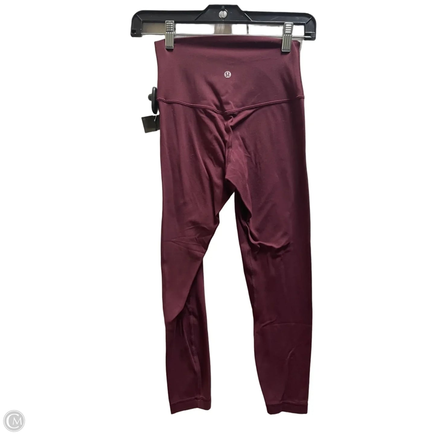 Athletic Leggings By Lululemon In Maroon, Size: 4