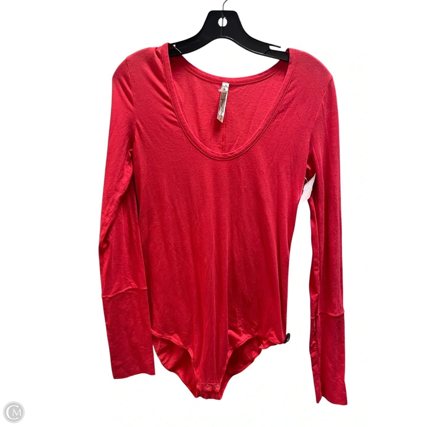 Bodysuit By Free People In Red, Size: L