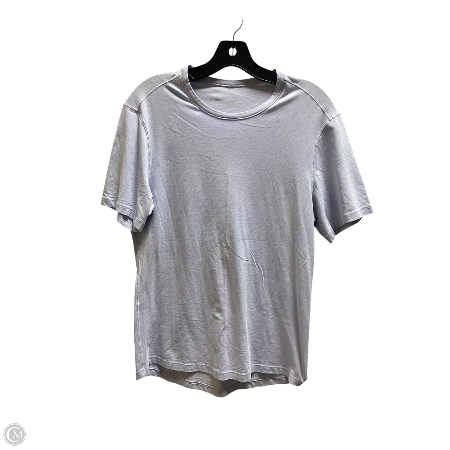 Top Short Sleeve By Lululemon In Purple, Size: M
