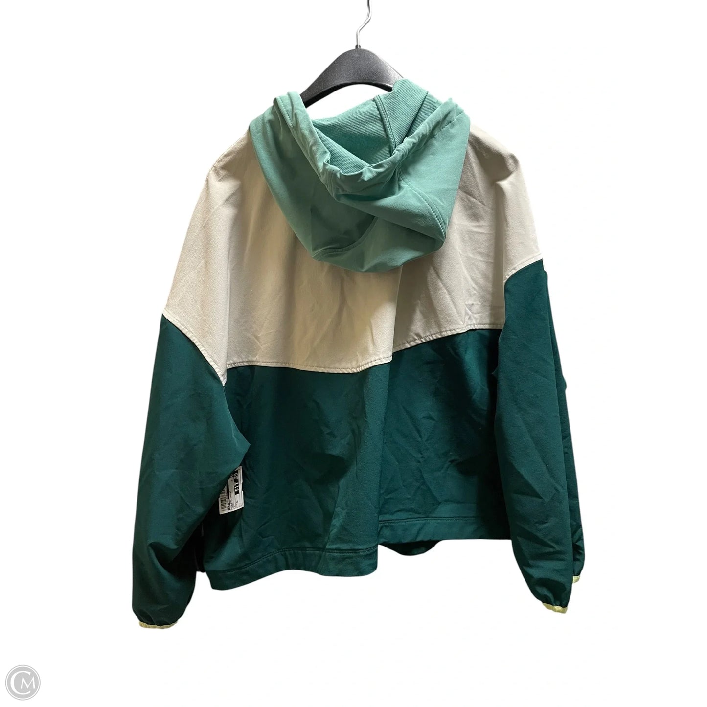 Athletic Jacket By Old Navy In Green, Size: Xl