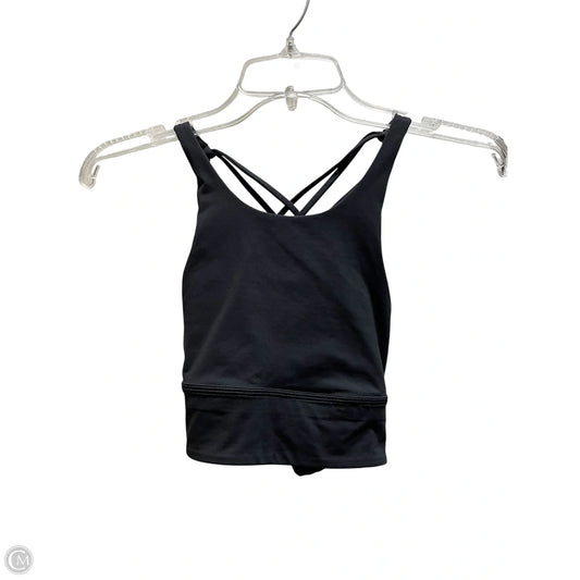 Athletic Bra By Lululemon In Black, Size: 4